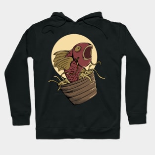 Fish can fly Hoodie